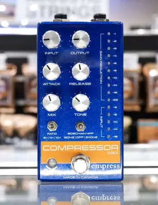 Store Special Product - Empress Effects - Compressor MkII Pedal - Blue